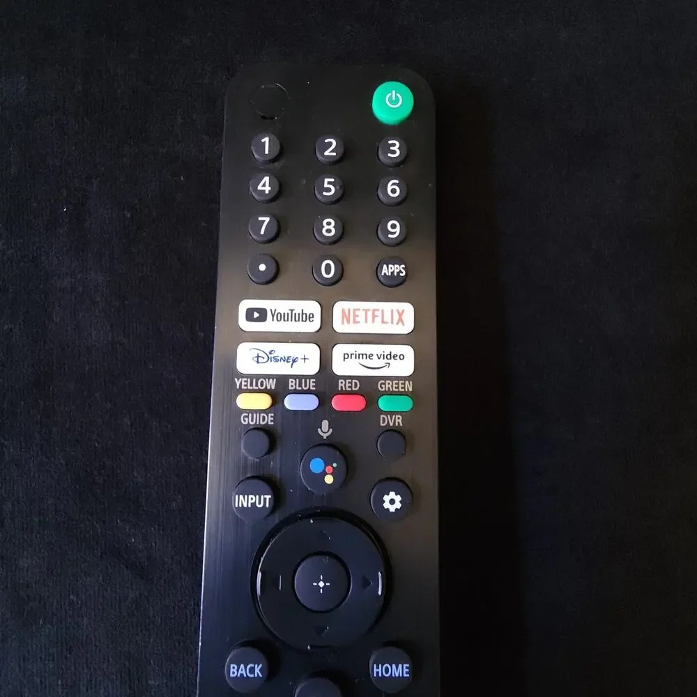 Sony Remote Control Controller RMF-TX520U w/ Microphone for Sony Smart TVs Black